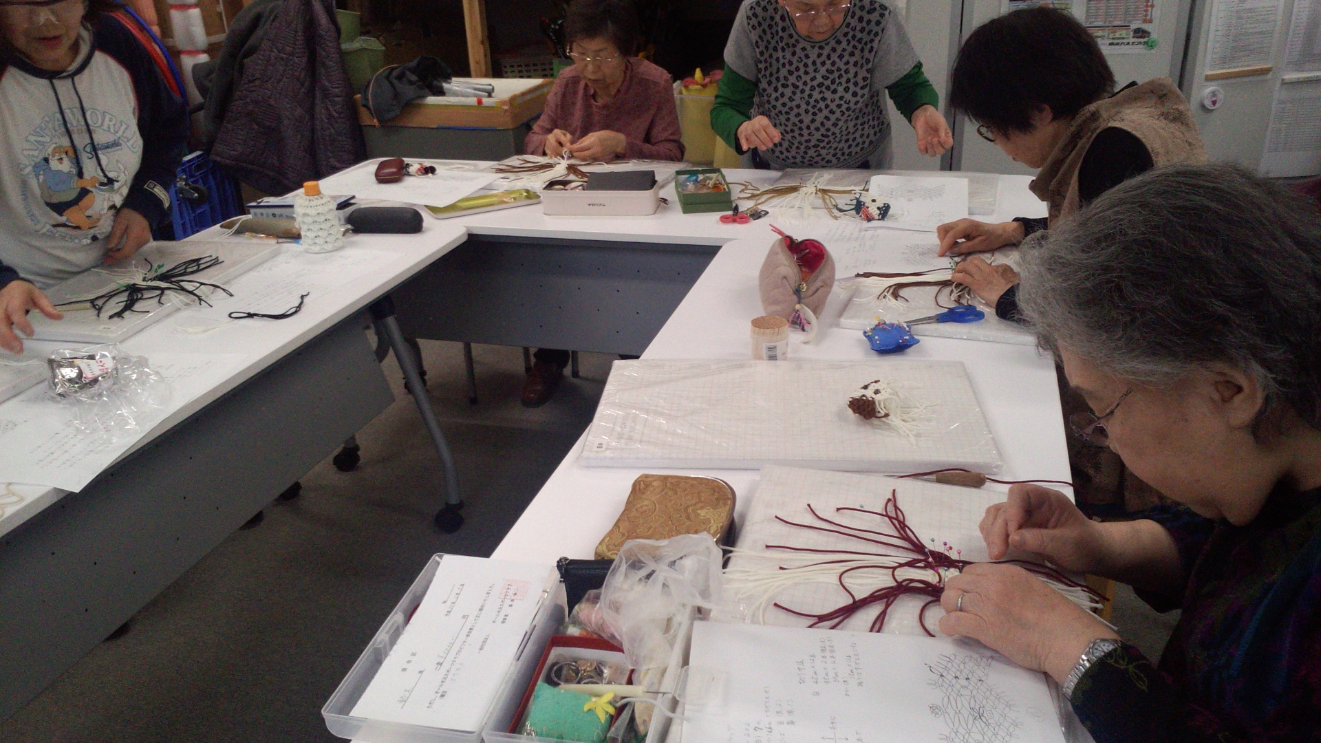 マクラメ編み教室