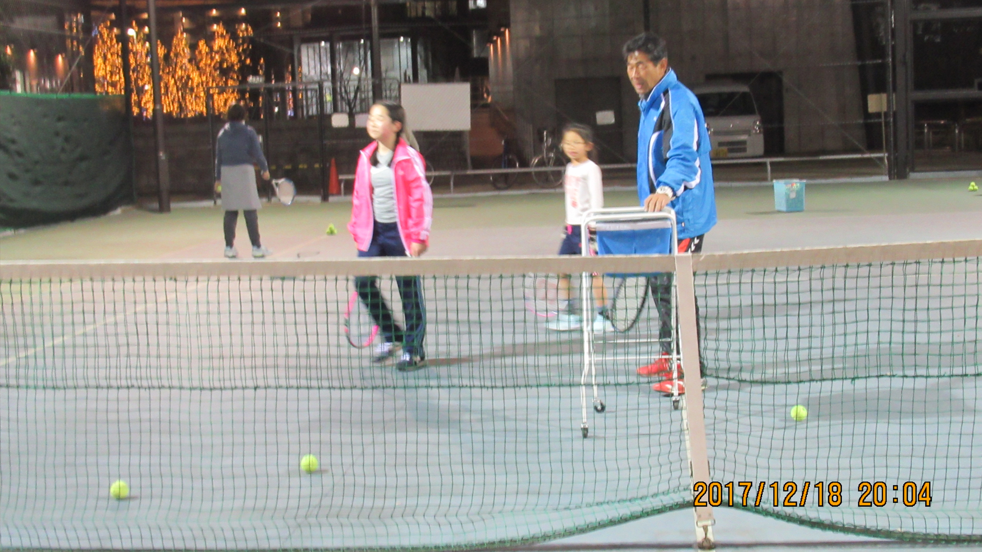 ナイター硬式テニス教室